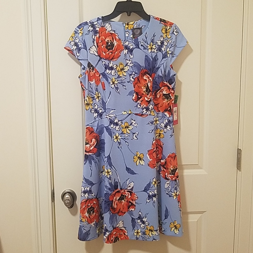 Vince camuto floral dress